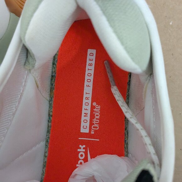 Reebok Zig Dynamica Running Sneakers Women's Athletic Shoes Size 8 White/Green - Picture 10 of 16